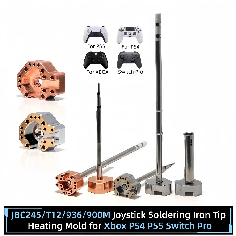 T12/JBC245/936 Joystick Soldering Iron Tip Heating Mold for 