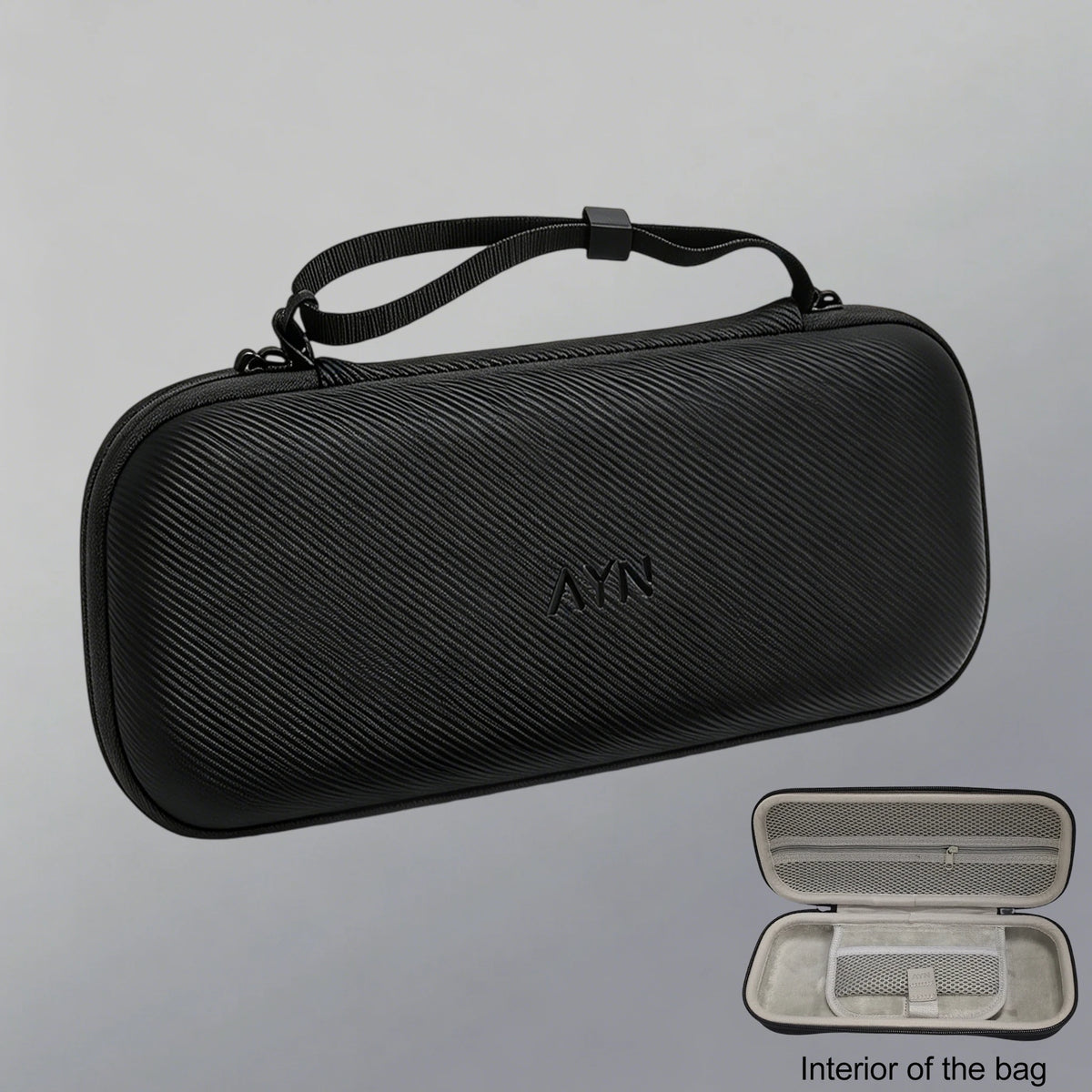 Odin 2 Portal Bag Handheld Game Console Protect Black Bag Waterproof Portable Grip Screen Film Black Case of AYN Odin 2 Portal