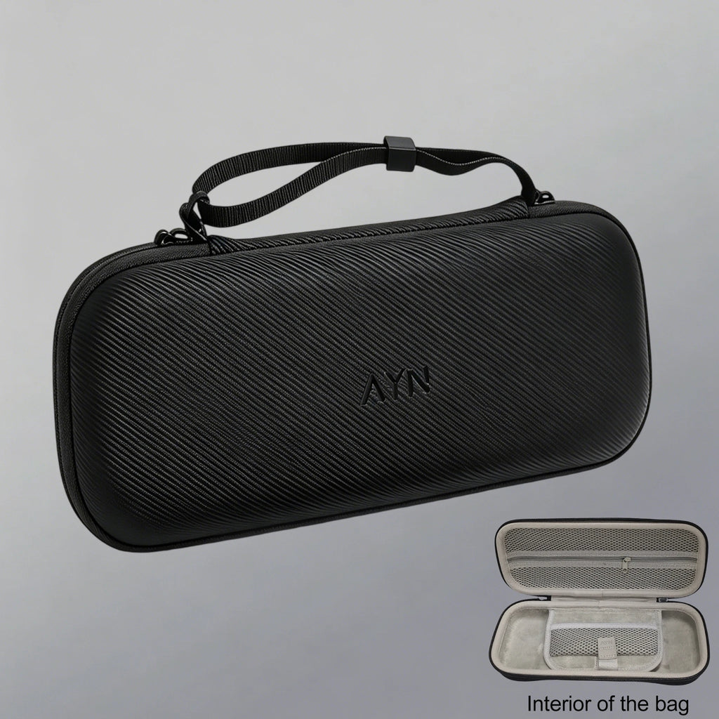 Odin 2 Portal Bag Handheld Game Console Protect Black Bag Waterproof Portable Grip Screen Film Black Case of AYN Odin 2 Portal