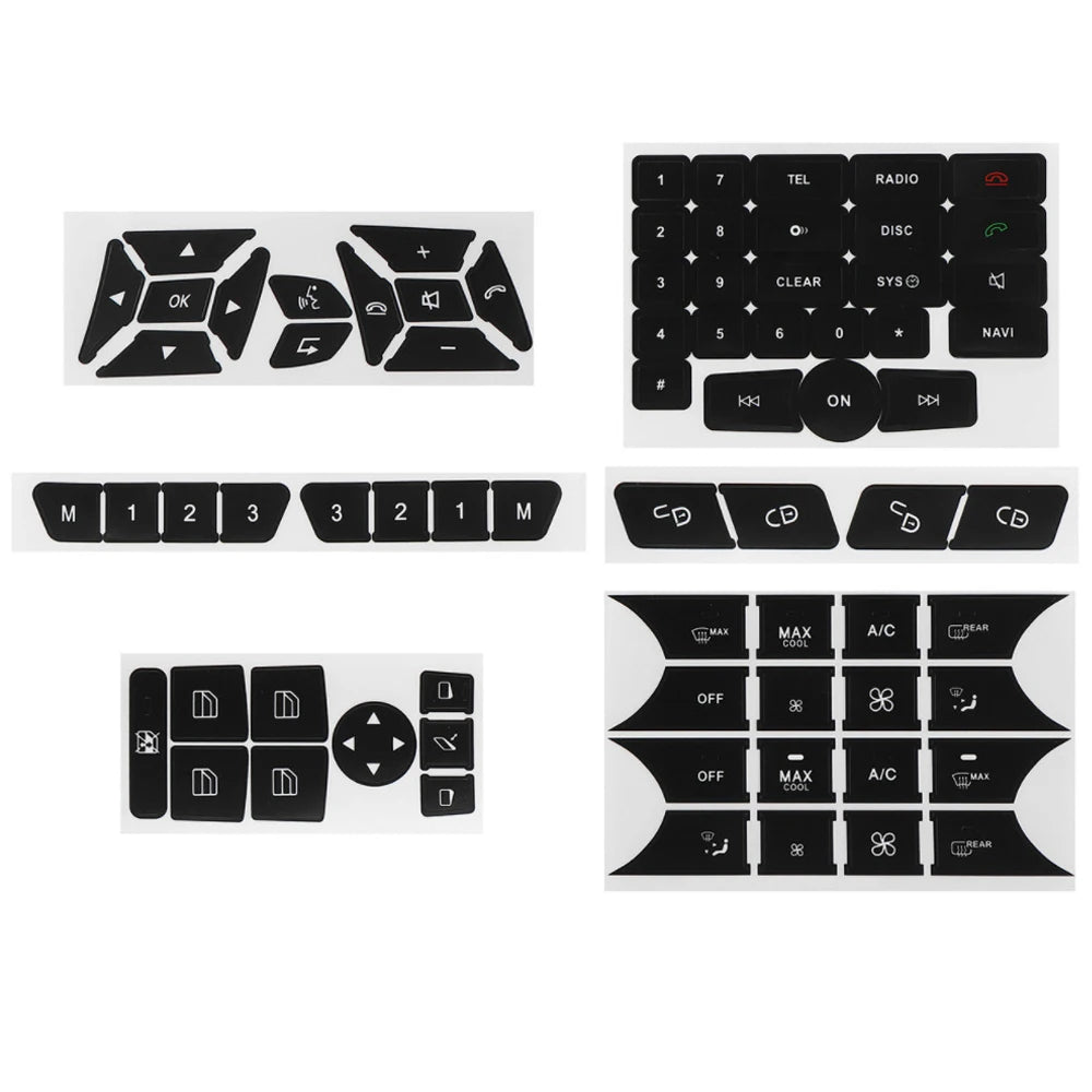 Car Air Condition AC Control Radio Dash Panel Button Repair 