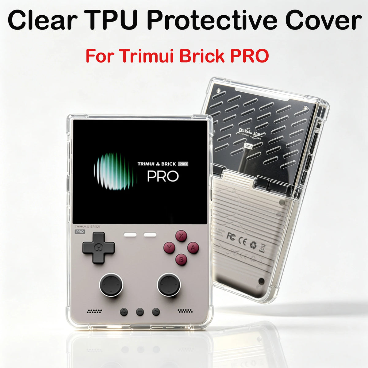 For Trimui Brick PRO TPU Case Storage Bag Portable Brick PRO