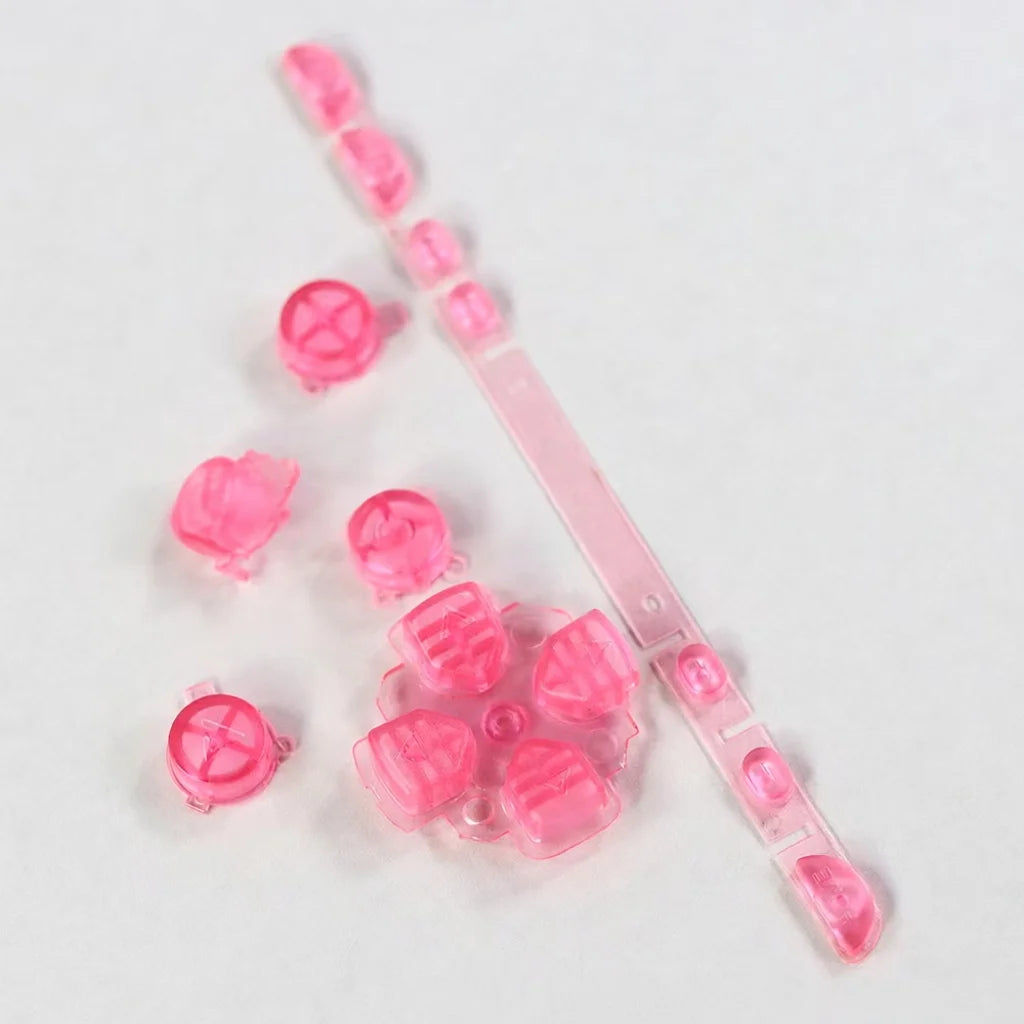 1 Set Left Right ABXY Select Start Home Button Kit D PAD Volume Key Replacement for PSP1000 Game Console Repair Parts