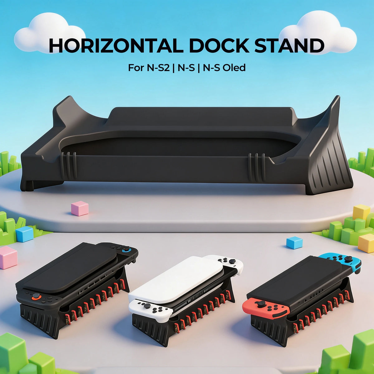 For Nintendo Switch2/Switch/Switch OLED Horizontal Stand Pro