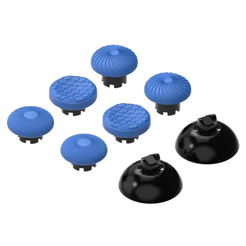 DATA FROG Metal Rocker Cap & Paddle Accessory Set for PS4 and PS5 Edge Elite Game Controller Handles
