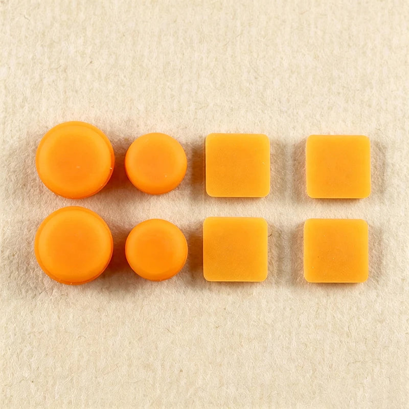 1/2Sets Screw Hole Dustproof Rubber Plug Feet Cover Suitable For 3DS XL/LL Console Bottom Rubber Cushion Replacement Parts