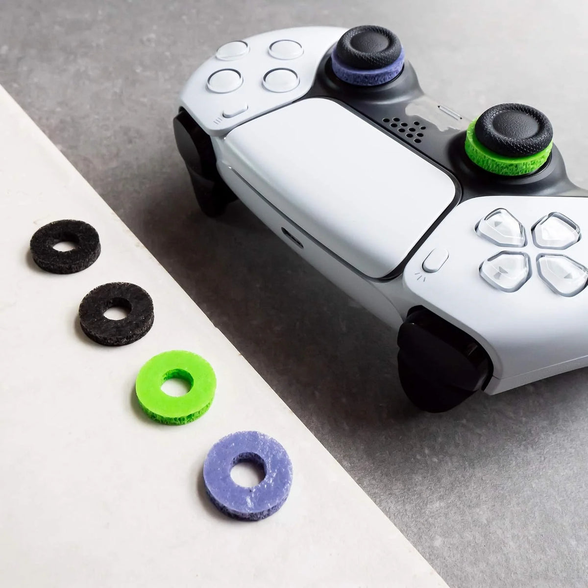 2PCS Freek Galaxy High-Rise Analog Stick Thumb Grip for PS4 