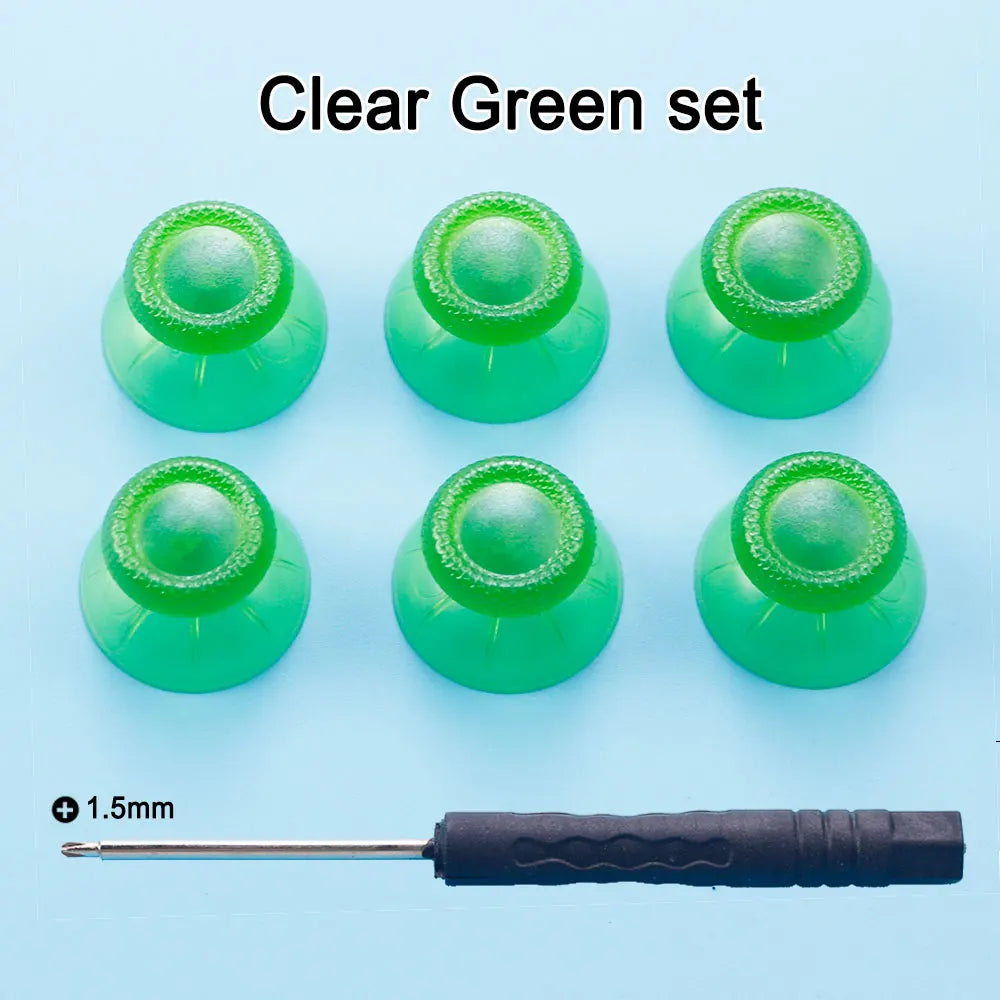 1 Set For PS5 Thumbstick Grip Cap For PlayStation 5 3D Analog Joystick Cover Controller Button Replacement Accessory