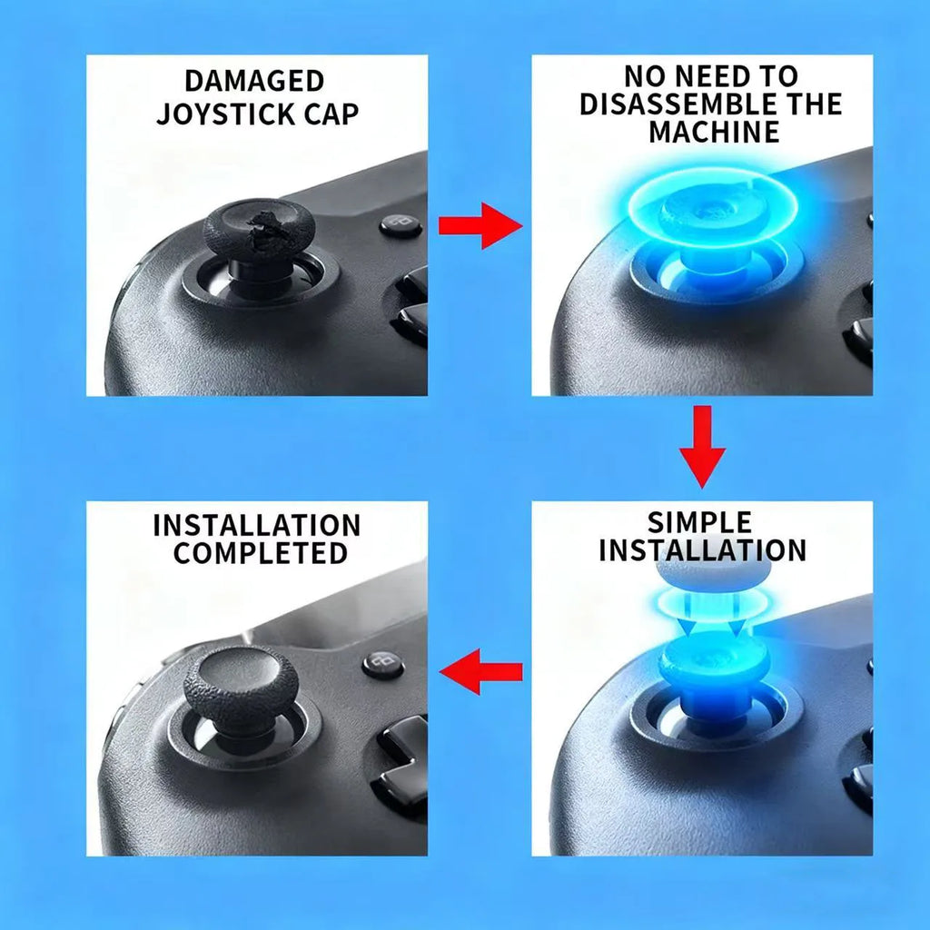 20pcs Controller Thumb Grip Caps for Xbox One/Xbox Series X 