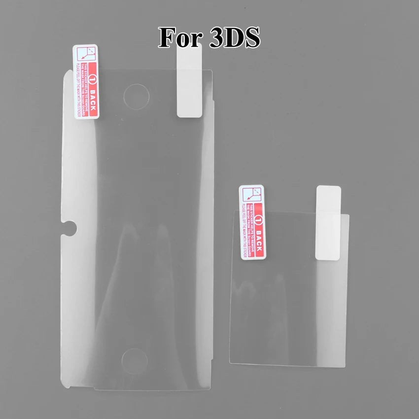 1PCS Top Bottom HD Clear Protective Film For NS NDSL for 2DS