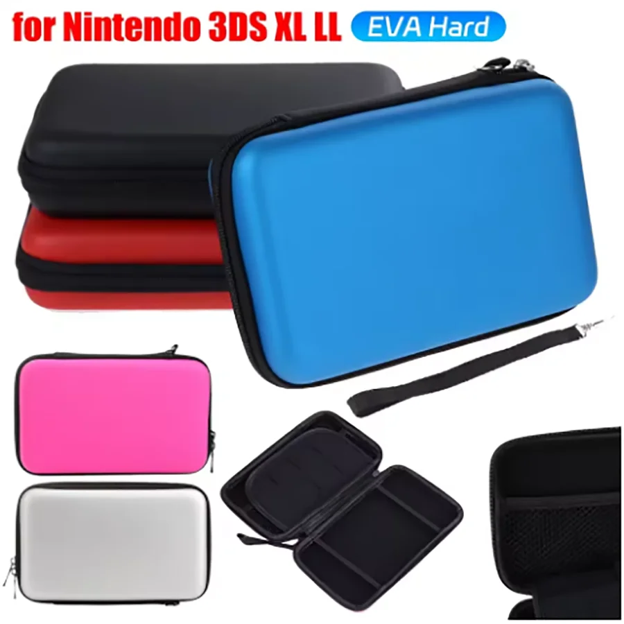 EVA Skin Carry Hard Case Bag Pouch for 3DS XL LL Console Pro