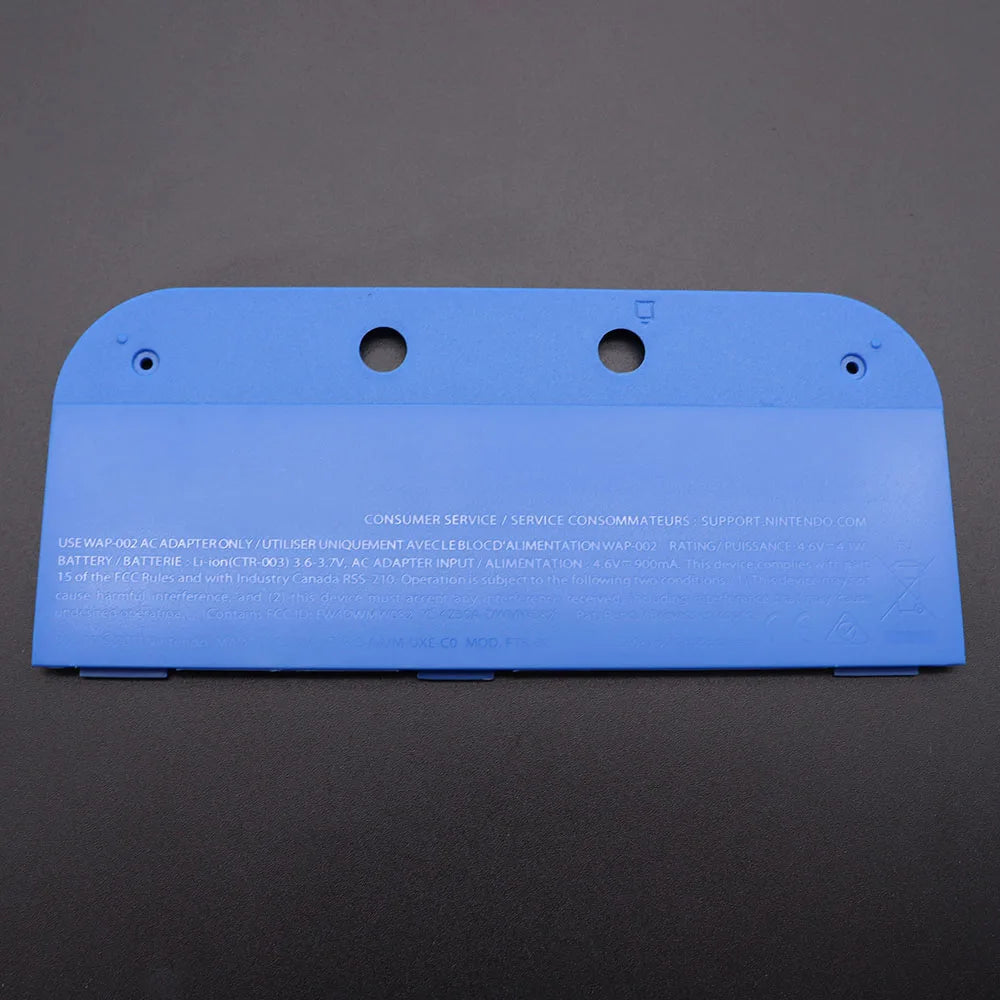 1pcs Replacement Back Cover for 2DS Housing Shell Rear Cover Battery Cover for 2DS Game Console Battery Cover