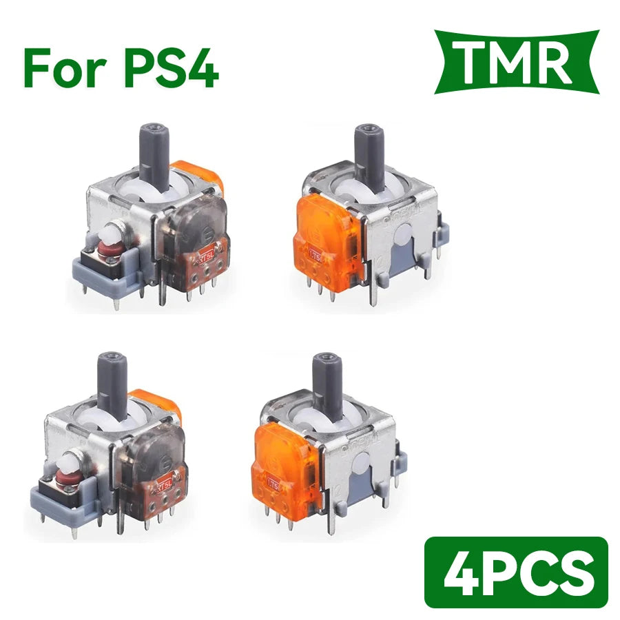 2-4-10PCS TMR Hall Effect Joystick 3D Analog Stick Sensor Replacement for PS5/PS4/Xbox Series X/S Controller Upgrade Accessories