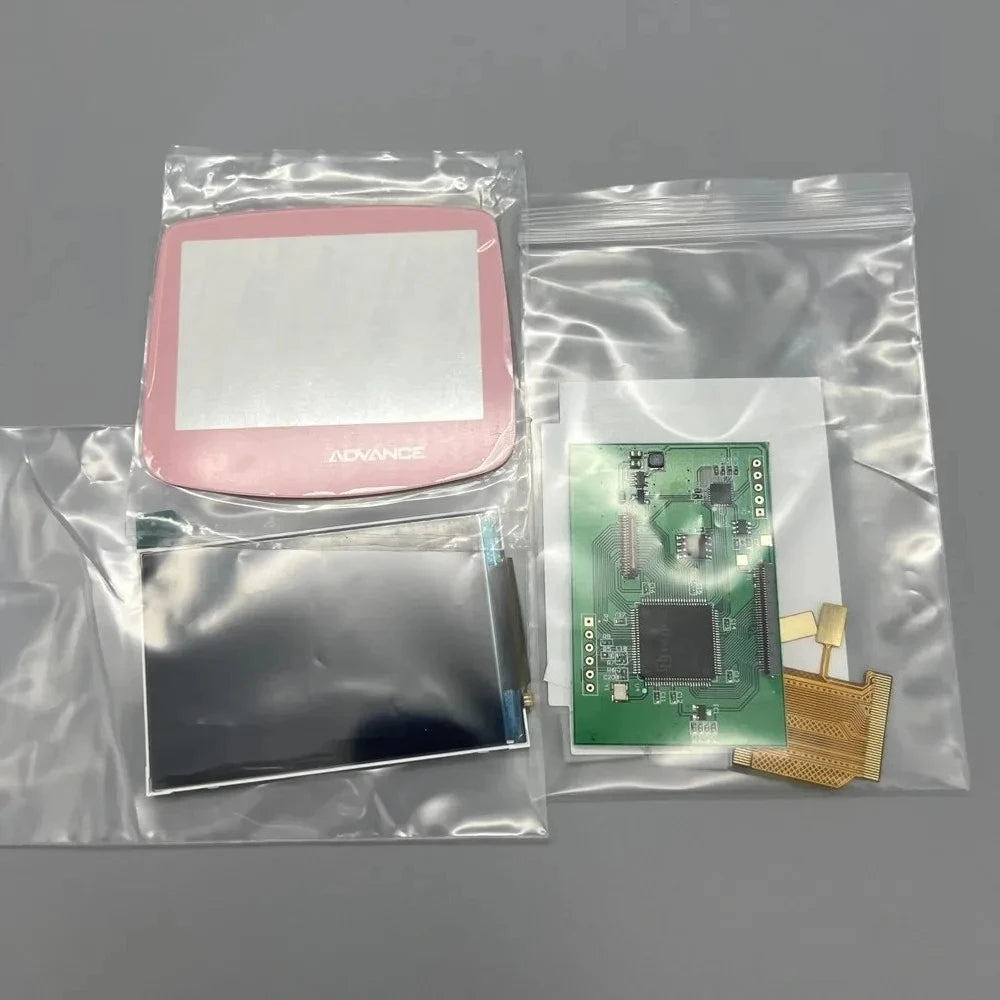 2024 New 3.0 Original Size IPS High Brightness LCD Screen for Game Boy Advance GBA Console