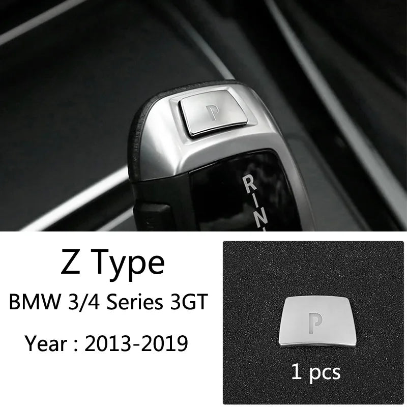 Chrome Car Styling CD Panel Switch Button Cover Sticker Trim For BMW 3 4 Series F30 F32 F34 F35 F36 320i 318i Inner Accessories