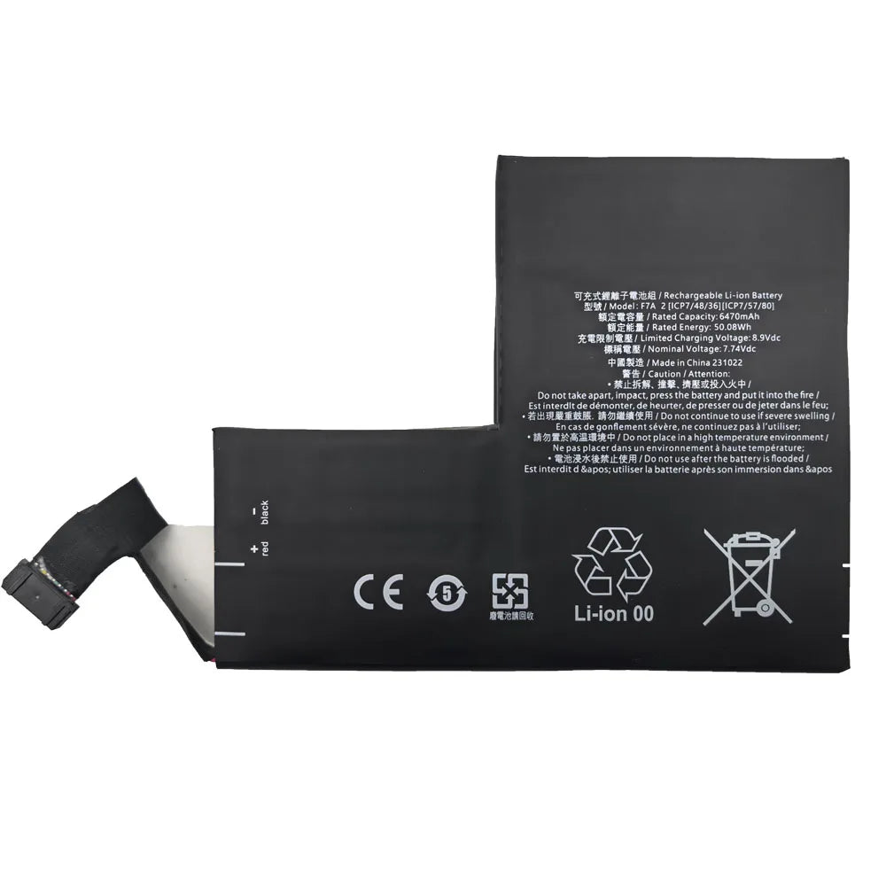 F7A F7G Expand High Capacity Battery 40.04Wh/53Wh 50.08Wh Fo