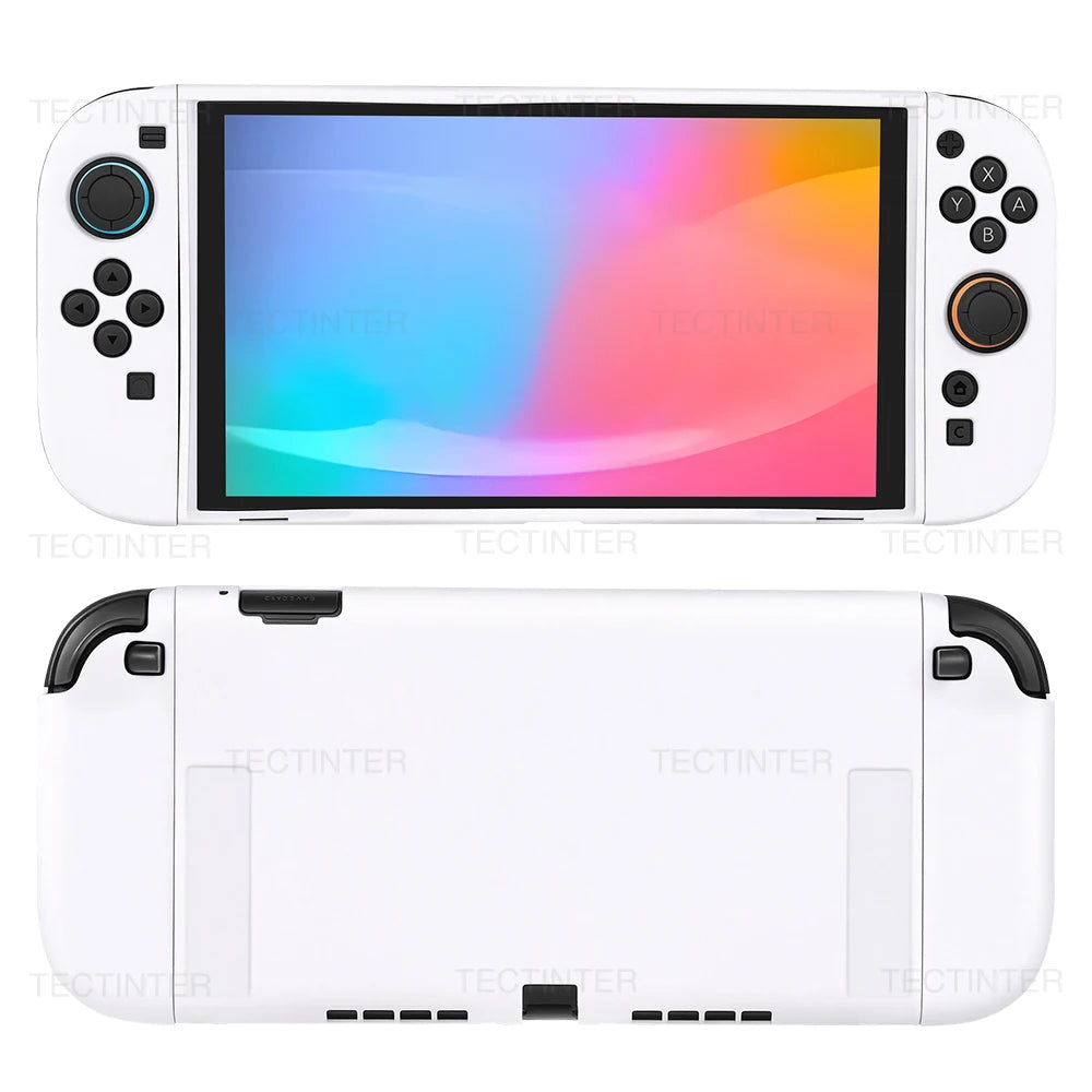 TPU Split Protective Case for Nintendo Switch 2 Console Anti-Slip Full Silicone Cover Skin Sleeve Shell for Switch 2 Accessories