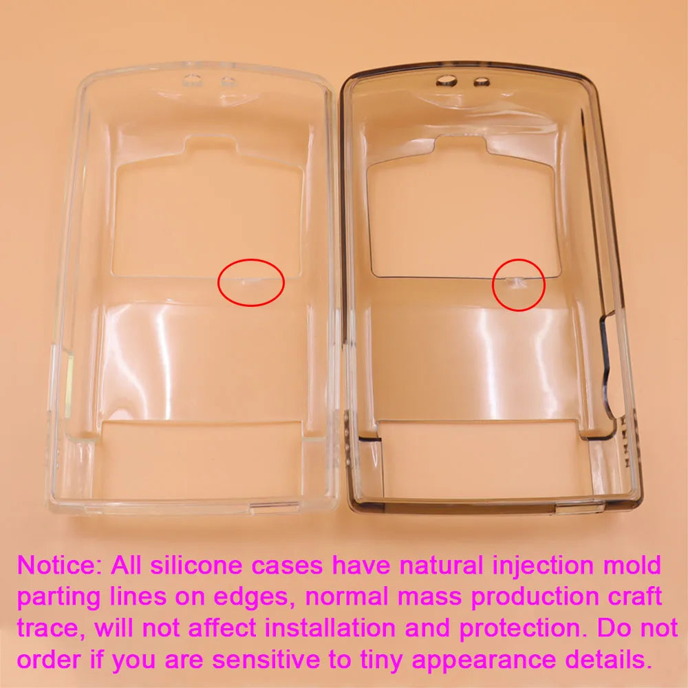1PC Transparent Protective Case TPU Soft Crystal Shell for G