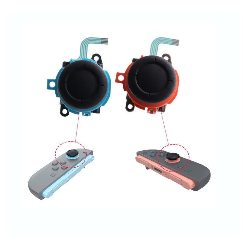 For Switch 2 Joy-Con Left/Right 3D Replacement Joysticks Thu