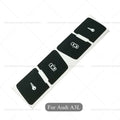 Left+Right Matte Black Car Door Lock Control Switch Button R