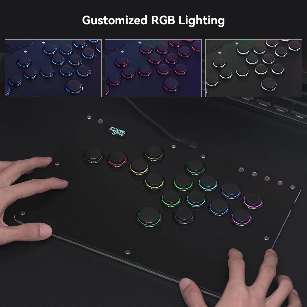 Haute42 R16 Button Rim Leverless Hitbox Controller Stickless