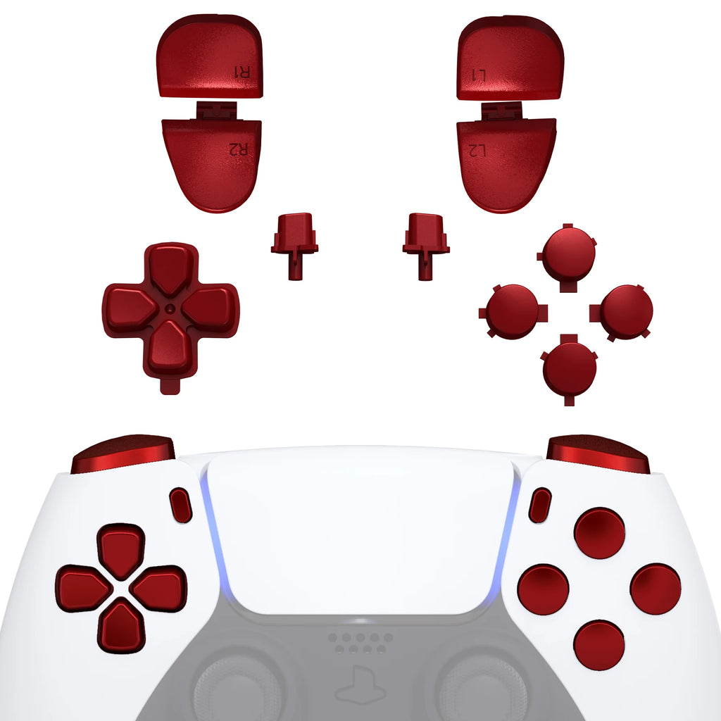 eXtremeRate Replacement D-pad R1 L1 R2 L2 Triggers Face Butt