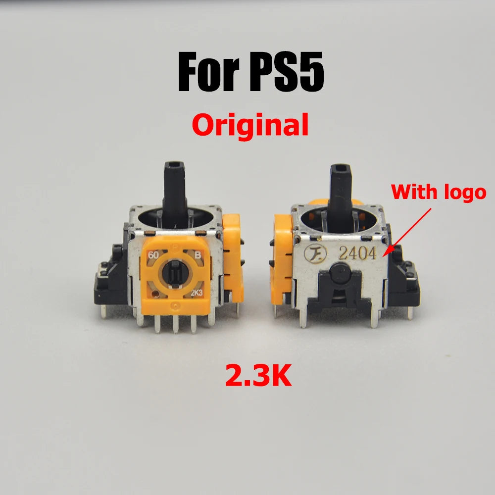 2PCS Joysticks Replacement for PS5 PS4 Controller 2K3 10K Oh