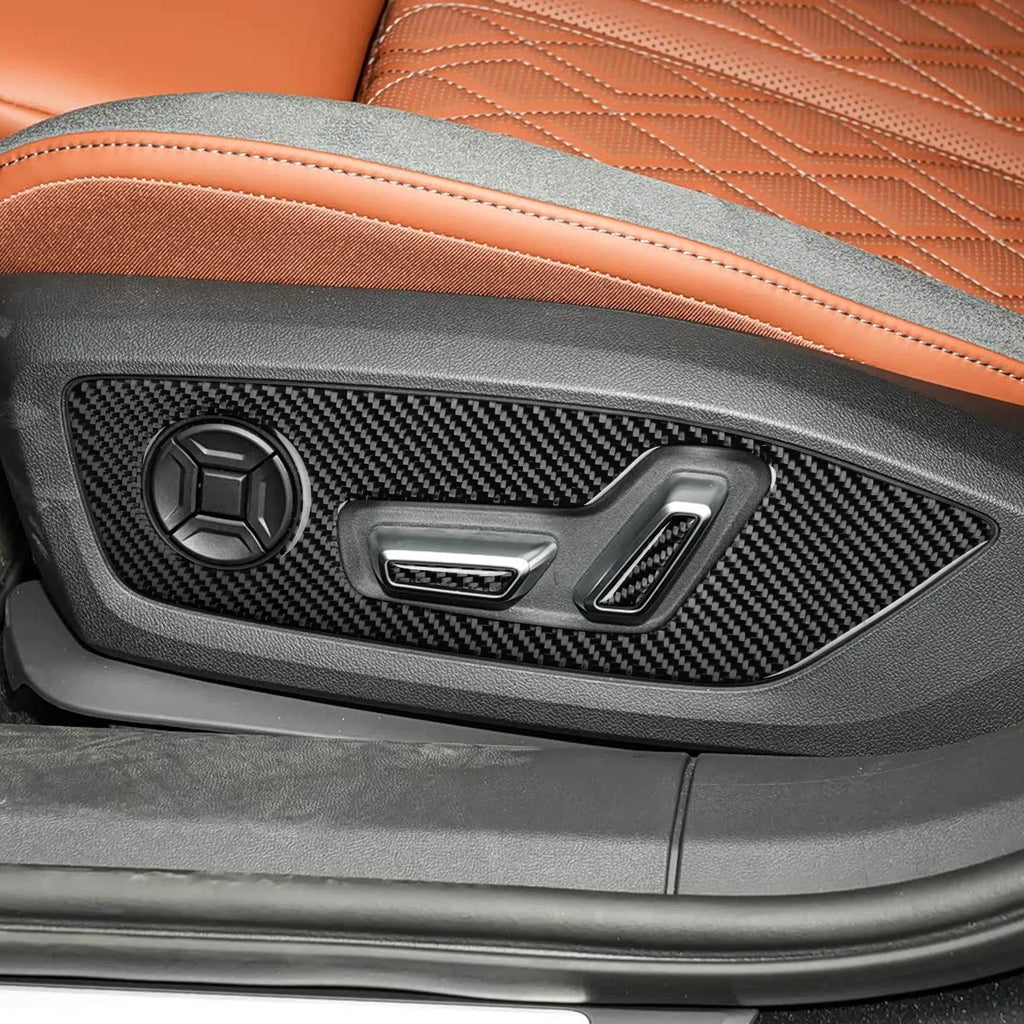 For Audi A5 S5 B10 A6 E-tron 2025 2026 Carbon Fiber Seat Sid
