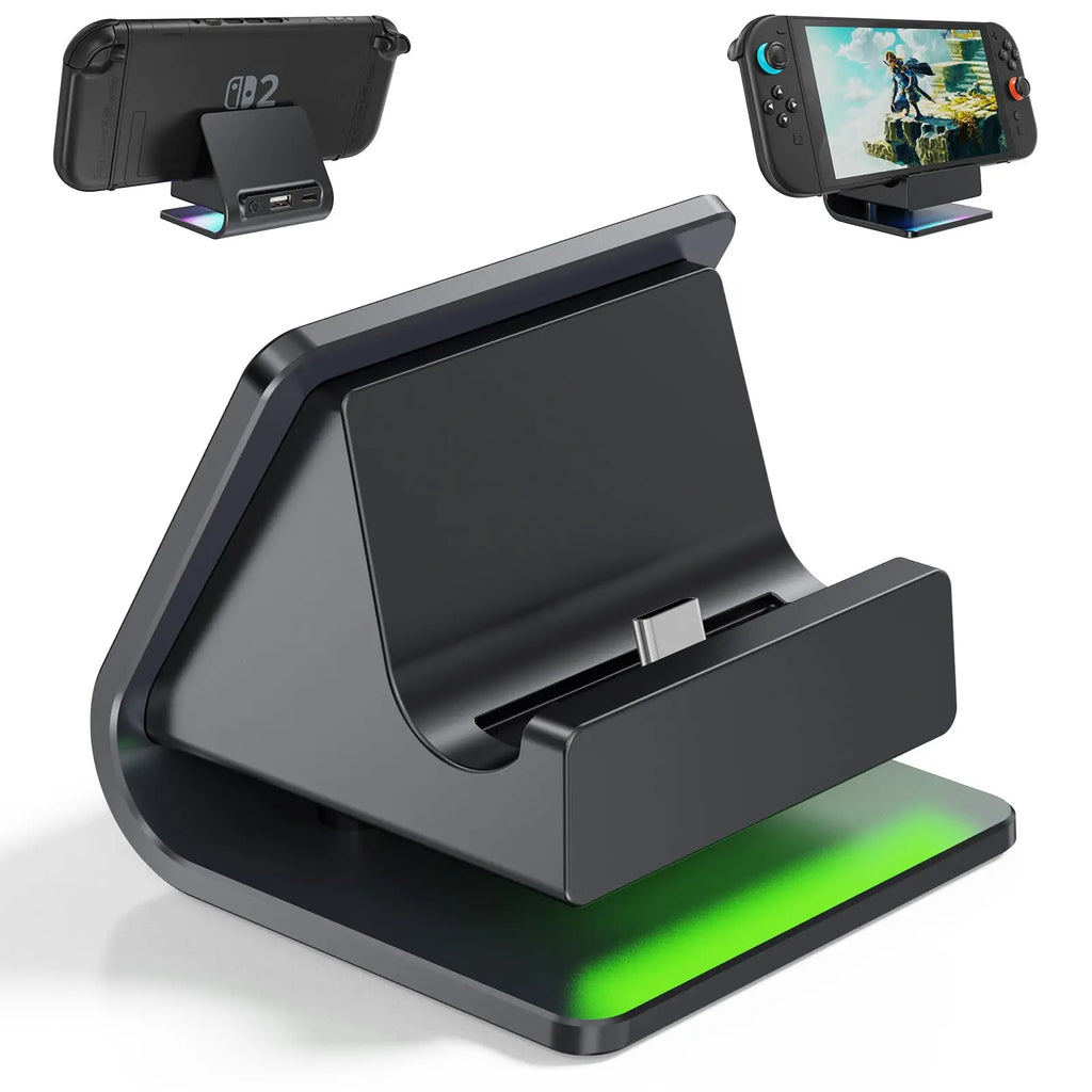 AOLION Fast Charging Adjustable RGB For Switch 2 Host Chargi