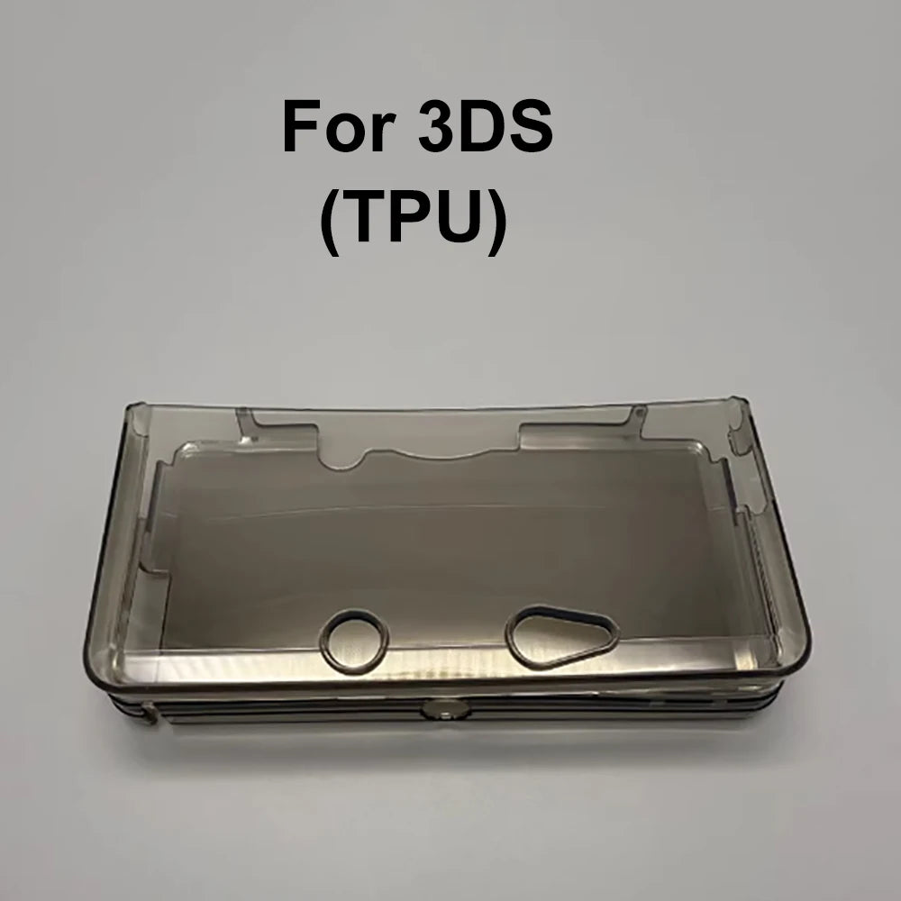 JCD High Quality TPU Silicone Sleeve for New Nintendo 3DS LL/NEW3DSXL Handheld Soft Crystal Case Game Console Protective Case