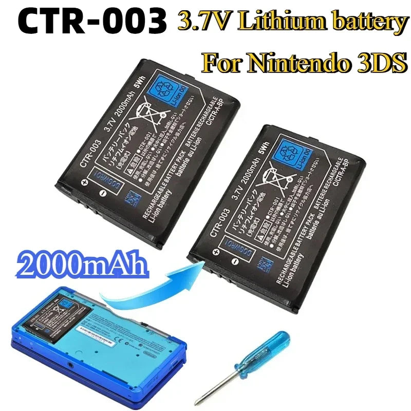 CTR-003 SPR-003 3.7V Lithium Battery Replacement For NDSL NE