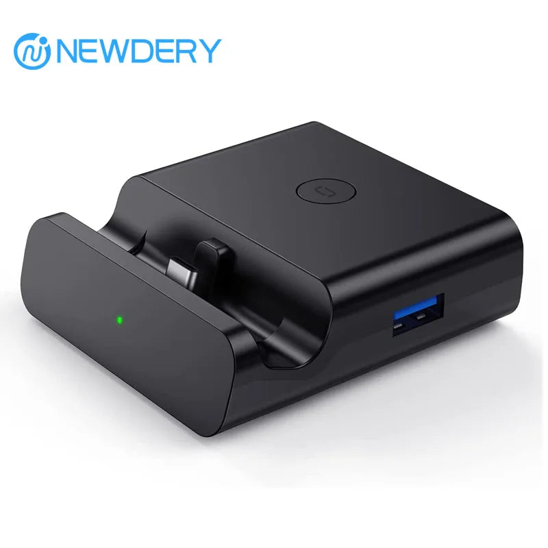 NEWDERY TV Docking Station for Nintendo Switch/Switch OLED C