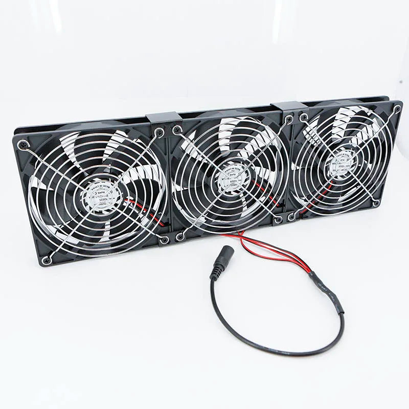 120mm 3000RPM Fan Cooling With Controller 12cm 12V 220V Btc 