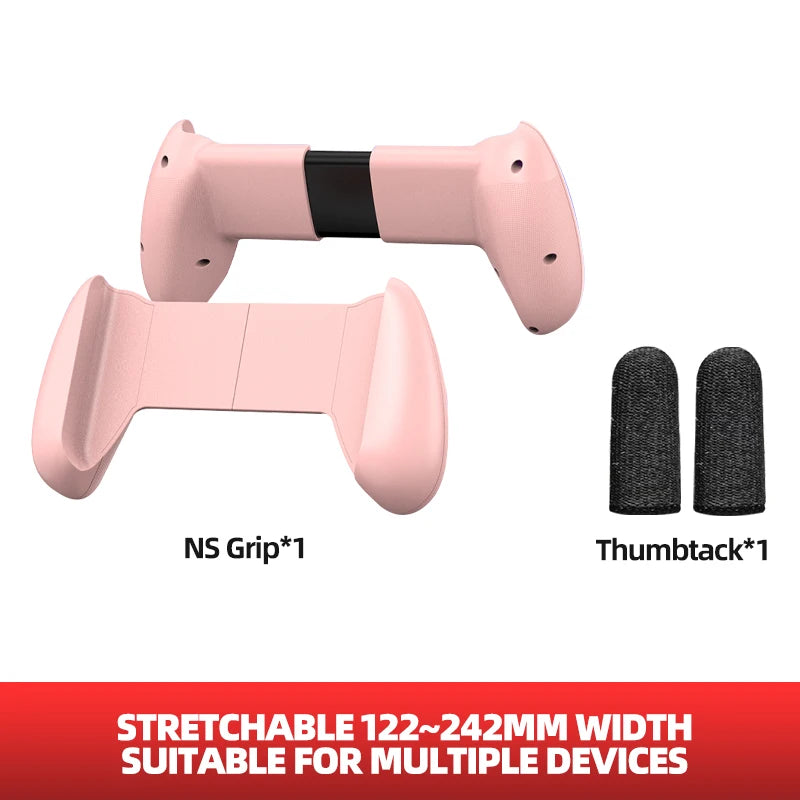Stretchable Hand Grip For Switch Oled/Lite/Android IOS Mobile Phone Tablet Handheld Bracket Console Protective Case Stand Holder