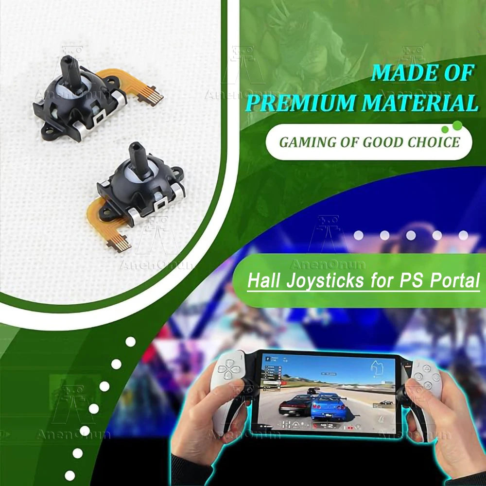 Hall Effect Joystick for PS5 Portal/PS VR2 No-Drift Magnetic