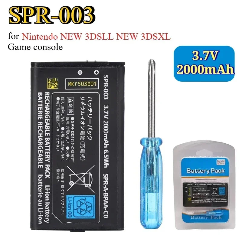 CTR-003 SPR-003 3.7V Lithium Battery Replacement For NDSL NE