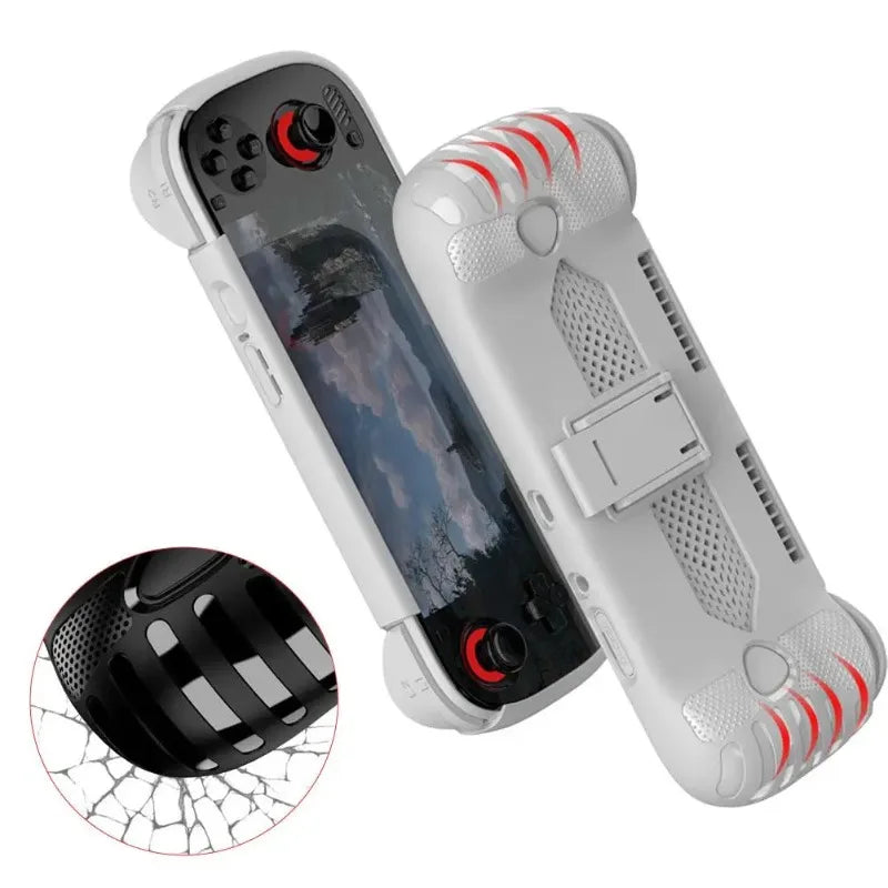 For AYN Odin 3 TPU Case Anti-Slip Ergonomic Grip Gaming Cons