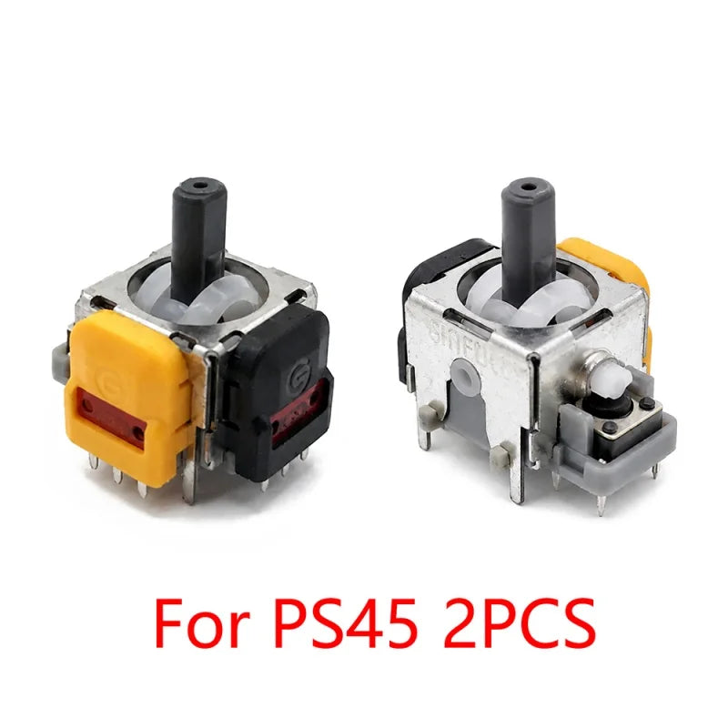 2Pcs 3D Analog Sensor Hall Effect Analog Joystick Replacement Repair Game Controller Thumb Stick For PS5/PS4/Xbox One/Switch Pro