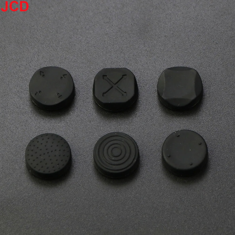 JCD 6 In 1 Silicone Anti-slip Thumbstick Grip Cap Joystick A