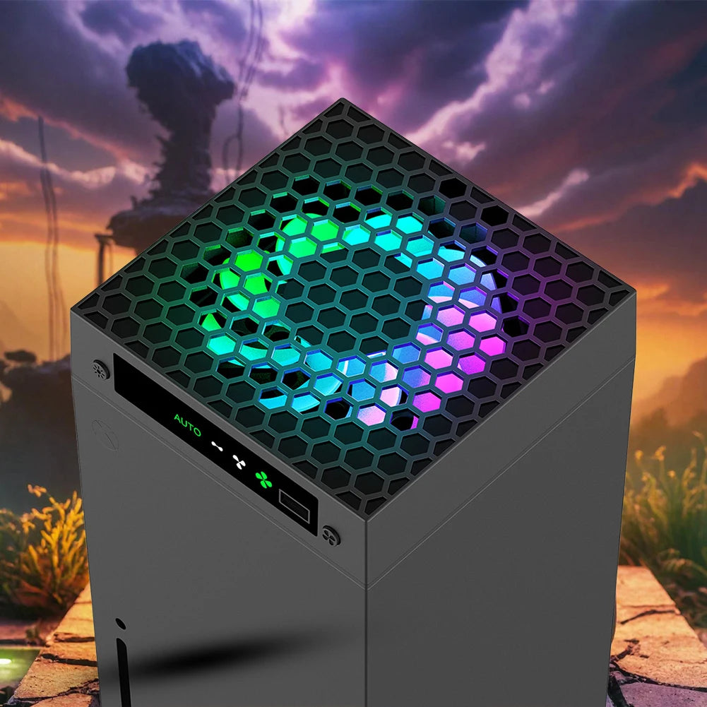 RGB Fan Cooling System 3 Levels Adjustable Speed Heat Dissip