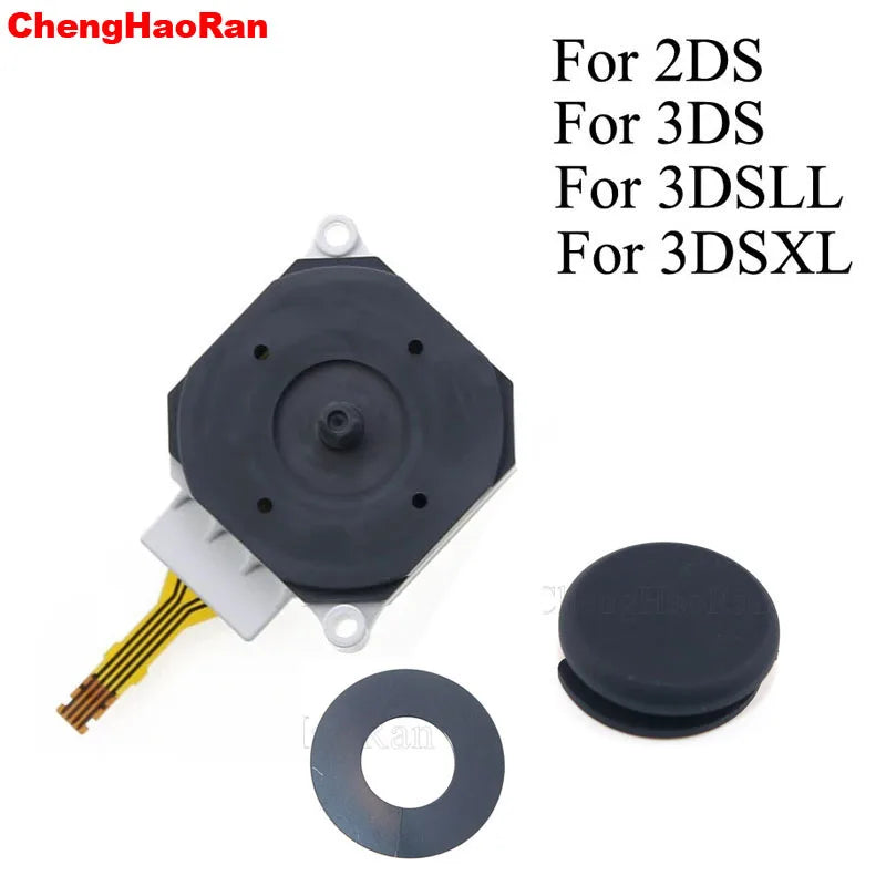 1Set 3D Analog Joystick Thumb Stick Replacement Parts For New 3DS New 2DS XL 3DS XL for NEW 3DS XL LL 2DS XL LL Console