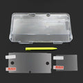 Clear Split Transparent Hard Case for 3DS Protective Shell w