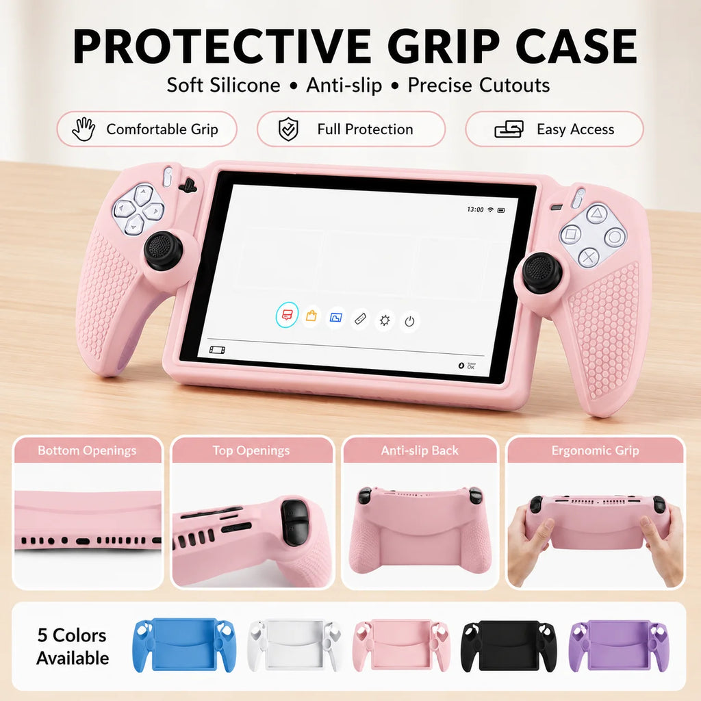 Soft Silicone Protective Cover For PS5 PlayStation Portal Re