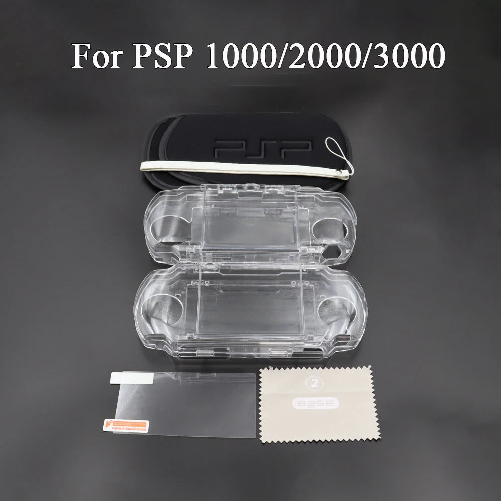 For PSP 1000 2000 3000 Carrying Storage Bag Pouch Case with 