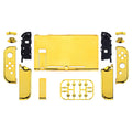 eXtremeRate Chrome Gold Back Plate Controller Housing Shell 