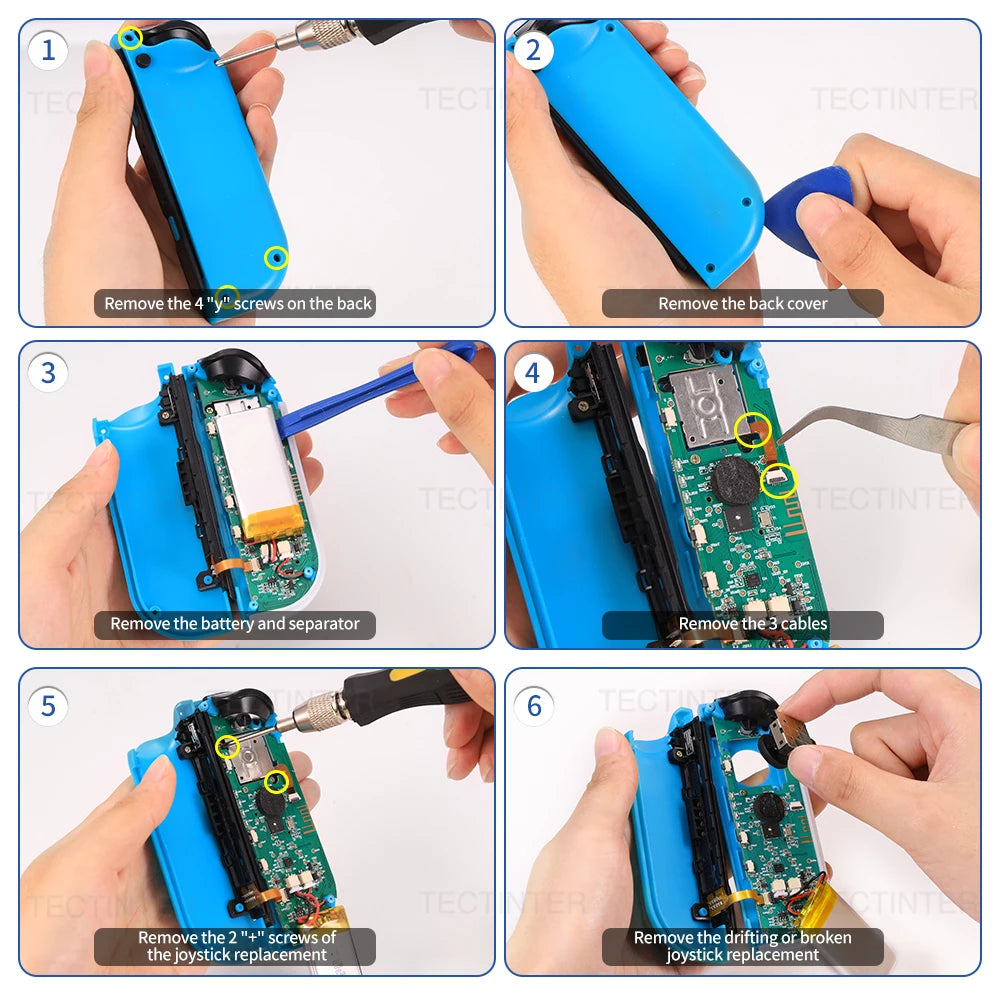 Hall Effect Joystick for Nintendo Switch/Lite/OLED Controlle