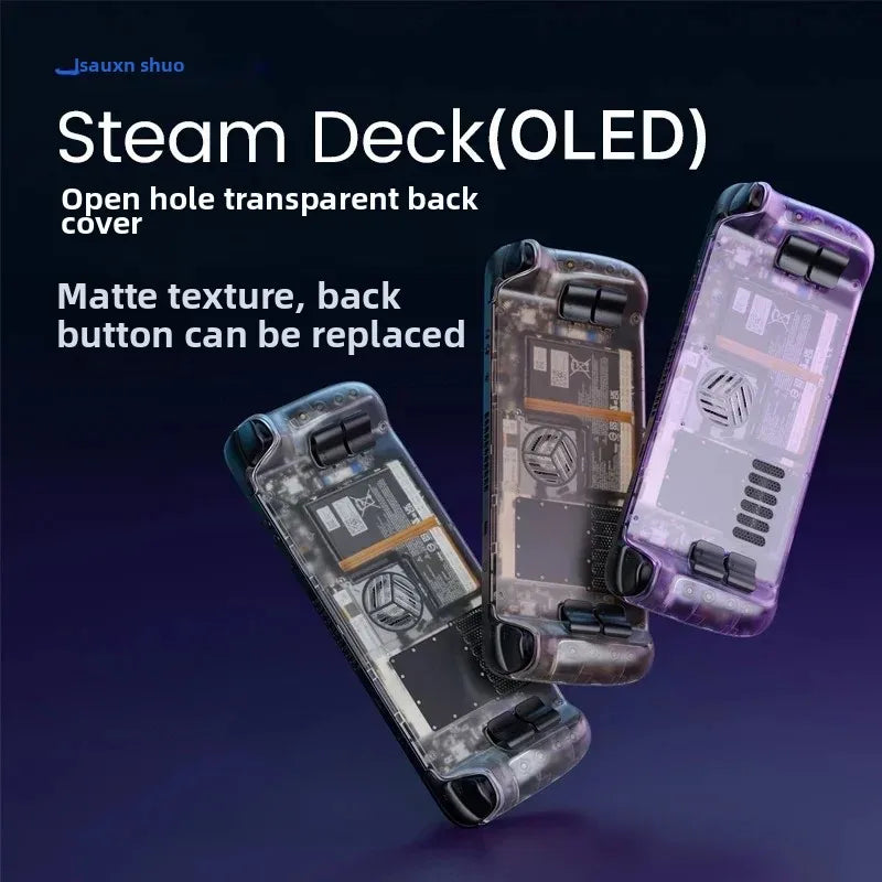Jsaux Steam Deck Oled Replacement Heat-Dissipation Transpare