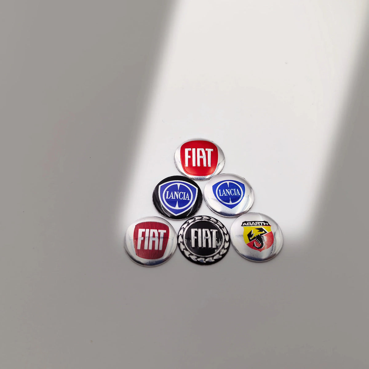 New metal 14/15mm Car Remote Key Fob Emblem Badge Radio butt