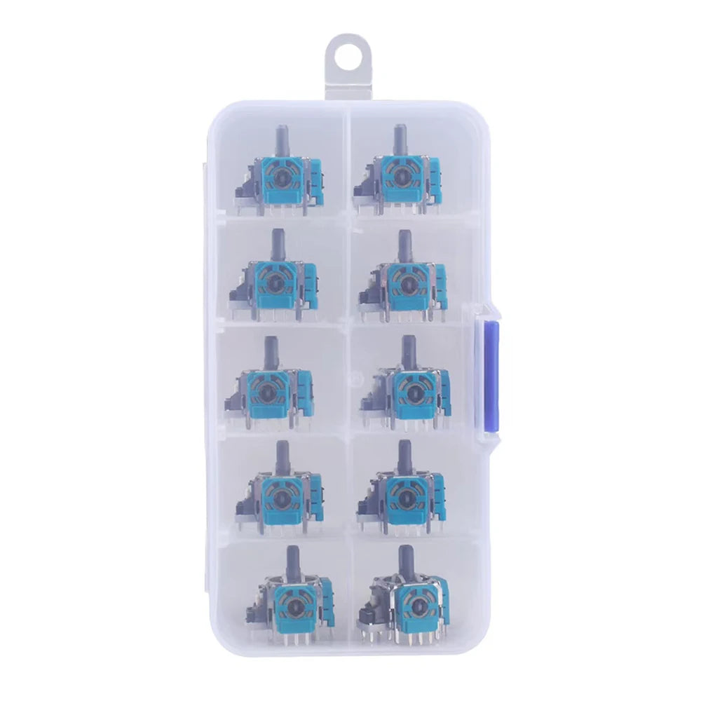 10pcs Replacement 3D Analog Joystick ThumbStick Repair Parts Accessory Analog 3D Joysticks Replacement for Xbox One Series X/S