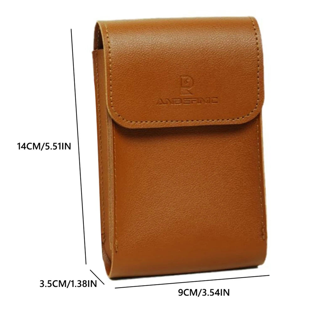 Carrying Case PU Leather Shockproof Portable Storage Bag Wat