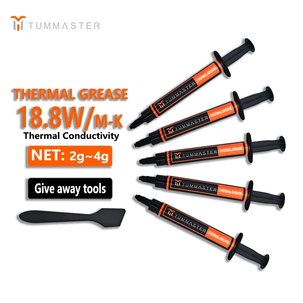 TUMMASTER CPU Thermal Paste Thermal Grease 18.8W/m-k High Th